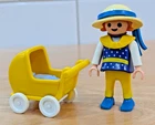 Playmobil 4584 Girl W/ Pram Stroller Doll Victorian Complete Used. Price: $14.00.