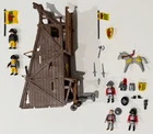 1996 Playmobil Knights Castle Siege Tower 3887 For 3888 3666 Huge Lot Used. Price: $58.96.