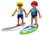 Playmobil Surfer Figures & Boards Female Beach Ocean Summer Fun G35 Used. Price: $21.00.