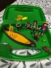 Playmobil 9323 Family Fun Camping Adventure Set W/green Carrying Case Incomplete Used. Price: $8.99.