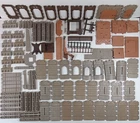 Vintage Lot Of 99 Steck Playmobil Knights Castle Parts 3666 3653 3659 Used. Price: $86.94.