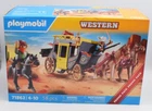 Playmobil 71862 Wild Stagecoach Wagon With Bandits. Western Set. Sealed New. Price: $59.90.