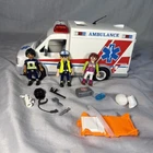 Playmobil City Action Ambulance #71232 Lights Sounds Incomplete Rescue Vehicle Used. Price: $19.95.