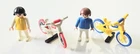 Vintage Playmobil Bmx Biking Kids Set #3300 Geobra Bicycle Complete Used. Price: $10.95.