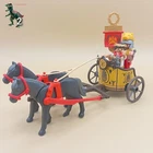 Playmobil Chariot-biga-horse Chariot-roman Emperor-julius Caesar Used. Price: $28.84.