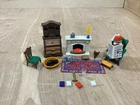Vintage Playmobil 5310 Victorian Living Room Fireplace Desk Mansion 95% Complete Used. Price: $54.99.