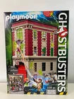 Playmobil Ghostbusters Firehouse 9219 With Box And Original Shipping Carton Used. Price: $145.72.
