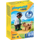 Original Playmobil 1.2.3 70407 - Veterinarian With Dog New. Price: $13.31.