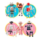 Playmobil 9854 9855 Girl & Boy Figures Custom Multiple Outfit New. Price: $14.99.