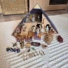 Playmobil History 5386 Pharaoh's Pyramid Playset Figures Accessories Plus Extra Used. Price: $75.00.