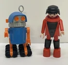 Vtg Playmobil 3318 Robot Action Figure Playmospace 1983 & Astronaut Rare! Used. Price: $20.00.