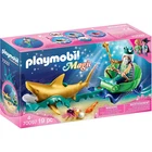 Playmobil Magic King Of The Seas With Royal Carriage 70097 Mermaid Neuf. Price: $32.44.