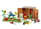 Playmobil Tool Shed With Garden 6558 Wheelbarrow Lawnmower Powersaw Sealed Addon New. Price: $55.00.