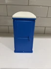 Vintage 1998 Playmobil Construction Site Blue Porta Potty Toilet Bathroom 3004 Used. Price: $12.99.