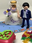 Playmobil Church Wedding Set #4296 Bride Groom Rug Pew Accessory Replacement Lot Used. Price: $28.00.