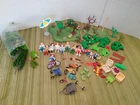 Vintage Toy Playmobil Geobra Lot Of People Figures Plus Accessories Used. Price: $42.00.