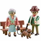 Playmobil City Life #6549 Grandparents Grandma & W/ Bench Dog Leash New. Price: $24.88.