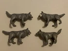 Playmobil Wolves With Bone Lot Of 4 Zoo North American Animal Figures Used. Price: $16.99.