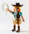 Playmobil Country Cowgirl Figure With Big Hat Lasso Mystery Series 13 9333 New. Price: $26.88.