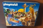 Playmobil Indian 3250 Figures Horses Canoe Very Good Condition W/ Box Incomplete Used. Price: $300.99.