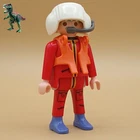 Playmobil Emergency Technician Figure - Rescue Helicopter Pilot Mountain Used. Price: $7.14.