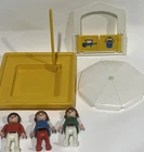 Vintage Playmobil 3497 Childrens Playground Playhouse Door Sandbox Umbrella New. Price: $14.99.