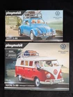 Playmobil Official 70176 Volkswagen T1 Camping Bus & 70177 Beetle New. Price: $55.95.