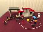 Playmobil Take Along Fire Station (5663) With Bonus Fighters Used. Price: $39.95.