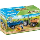 Playmobil Country Harvester Tractor With Trailer Building Set 71249 New Stock. Price: $49.99.