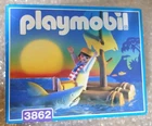 1996 Geobra Playmobil System 3862 Wrecked With Raft And Shark New Sealed! Neuf. Price: $82.50.
