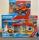 Playmobil City Action Promo-pack Firehouse & Blazing Firetruck (71193 71194) New. Price: $150.00.