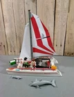 Playmobil Summer Fun Boreas Catamaran Dolphins 5130 Used. Price: $26.95.