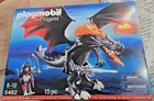 Playmobil Set 5482 Giant Battle Dragon Black Red Fire Knights New Open Box Used. Price: $64.99.