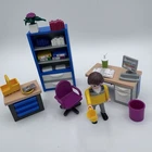 Playmobil 4289 Home Office Desk Figure Lot Retired Nearly Complete Plus Extras Used. Price: $19.95.