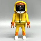 Playmobil Skeleton Hazmat Crew Male Adult Figure Rescue Ghost Skull Custom Used. Price: $14.72.