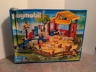 New Playmobil Children's Petting Zoo Barn Waterfall Pond Goats Sheep Pigs 4851. Price: $130.00.