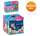 Playmobil Two Dollhouse Set 70985 And 70896 Garden Terrace New Boxed. Price: $215.00.