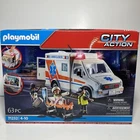 Playmobil City Action Ambulance Building Set 63 Piece 71232 New Box. Price: $49.99.