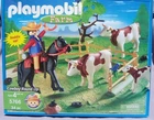 Playmobil Usa 5766 Farmer Cowboy Round Up Enclosure Western Box New Neuf. Price: $144.47.