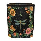 Bigcarjob Dragonfly Trash Can Bin, Leak Proof Moon Floral T... New. Price: $24.13.