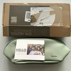 Line+arc Machine-washable Neoprene Toiletry Bag (sage) Modern Green Dopp Kit New. Price: $24.99.