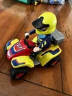 Playmobil 4425 Quad Bike W/ Figure (2004) Complete - Pull It Back & Go! Used. Price: $20.00.