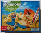 New Playmobil Beach Sand Castle Cabana Surfboard Water Holiday Set 4149. Price: $34.95.