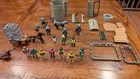 Vintage Playmobil Medieval Set 16 Knights Horses Prison Cart Cannon Castle Parts Used. Price: $35.00.