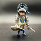 Playmobil 4616 Blue Knight Fleur Di Lis Retired Rare Used. Price: $9.95.
