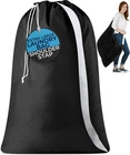Shoulder Strap Laundry Bag 30X40 In, Heavy Duty Nylon, Drawstring Lock (black) New. Price: $11.99.