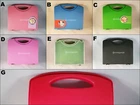 Playmobil Carrying Case Plastic Storage Boxes Black Blue Pink Green Red Used. Price: $11.99.