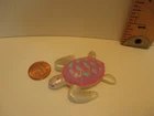 Playmobil Animal Opalescent White Sea Turtle W/ Blue & Purple Shell Used. Price: $6.99.