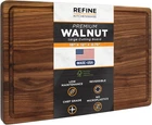 Black Walnut Cutting Board 18X12X.75" Made Usa Premium Butcher Block Fsc- New. Price: $99.35.