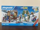 Playmobil World Winter Sports Playset With Figures Sleds & Food Stand Skiing New. Price: $32.00.